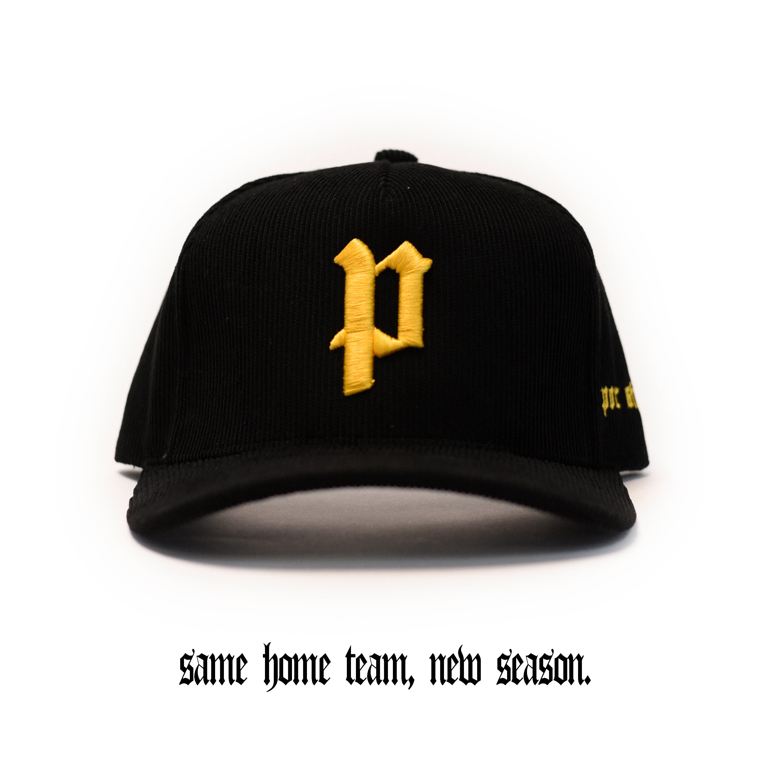 ** GOLD Corduroy P HAT