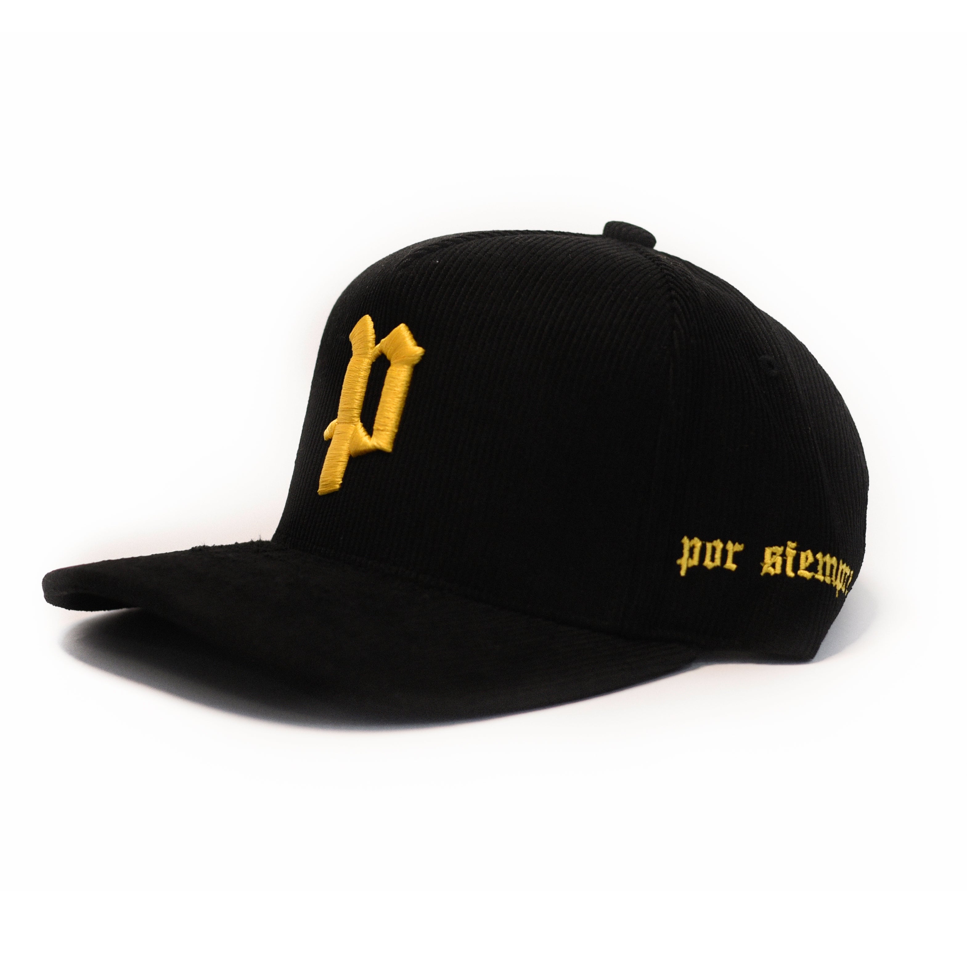 ** GOLD Corduroy P HAT
