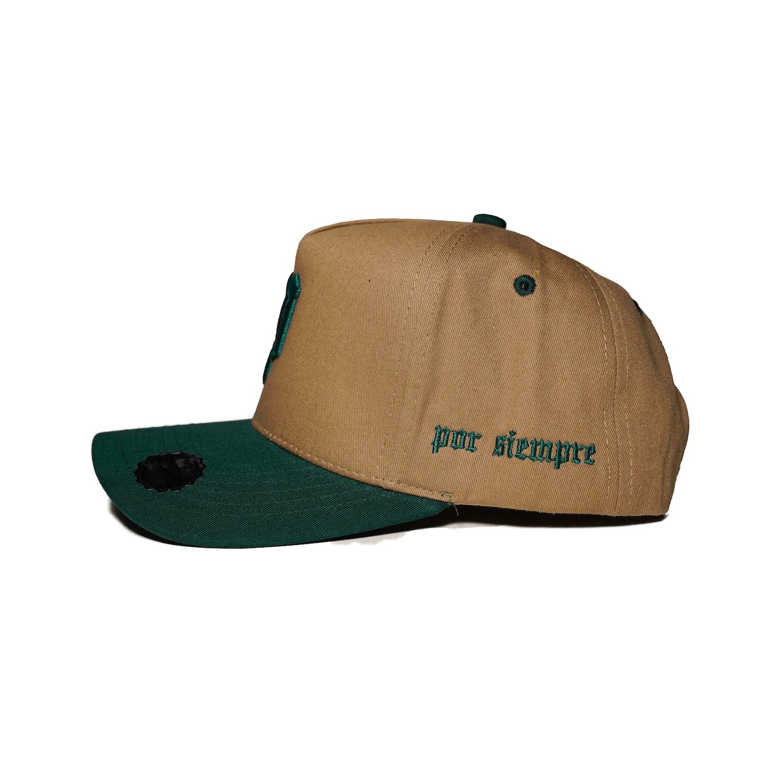 Brown Green Forrest P Snapback